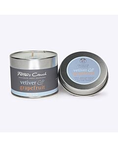 Potters Crouch Candle Tin Vetiver and Grapefruit